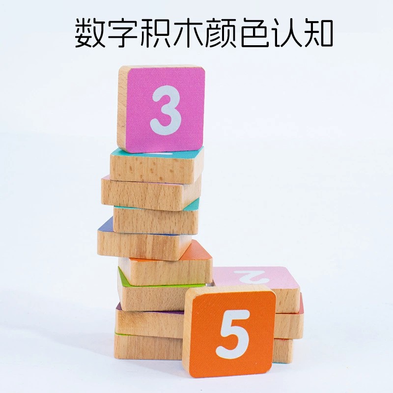 Montessori Finger Hand Counting Early Learning Children Math Teaching Aids Game Toys for Kids Educational Mathematics Wooden Toy