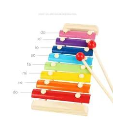 Frame Style Xylophone Funny Toys Wooden Musical Instrument Educational Toy for Kids