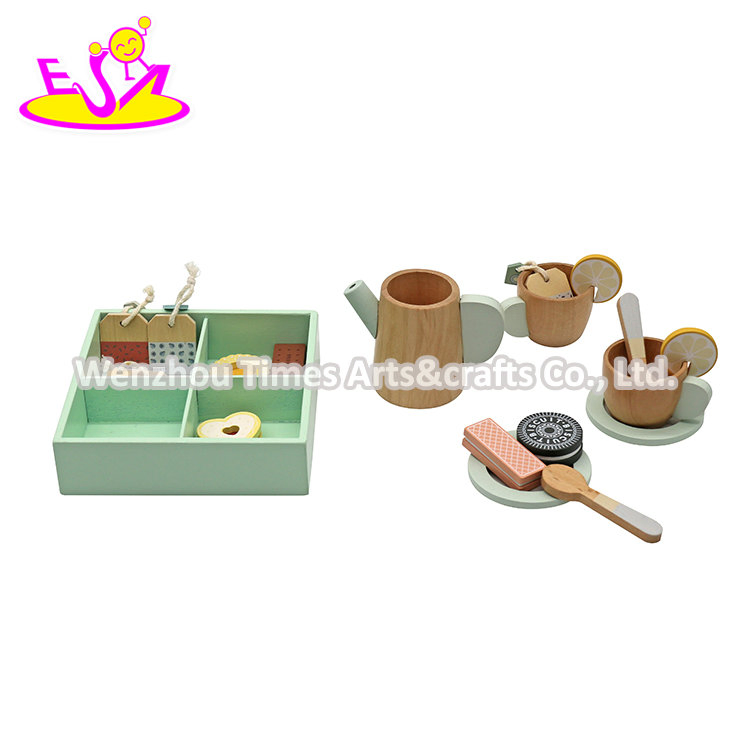Montessori Baby Fine Motor Skill Wooden Ball Wheel Clutching Toy with Bells W07K025