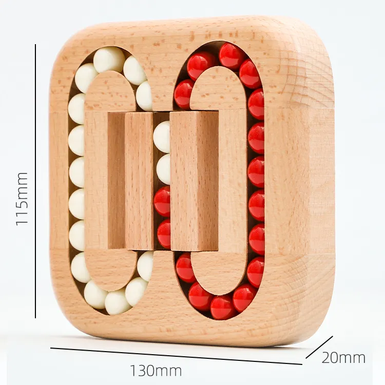 Montessori Fine Motor Skill Wooden Bead Maze Toy