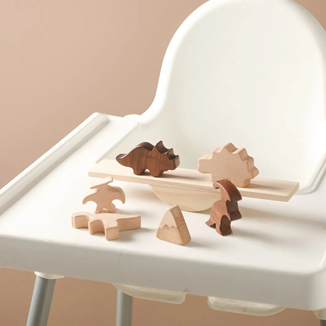 Juegos Y Juguetes Dinosaur Wooden Kids Elephant Camel Balance Game Toys for Children