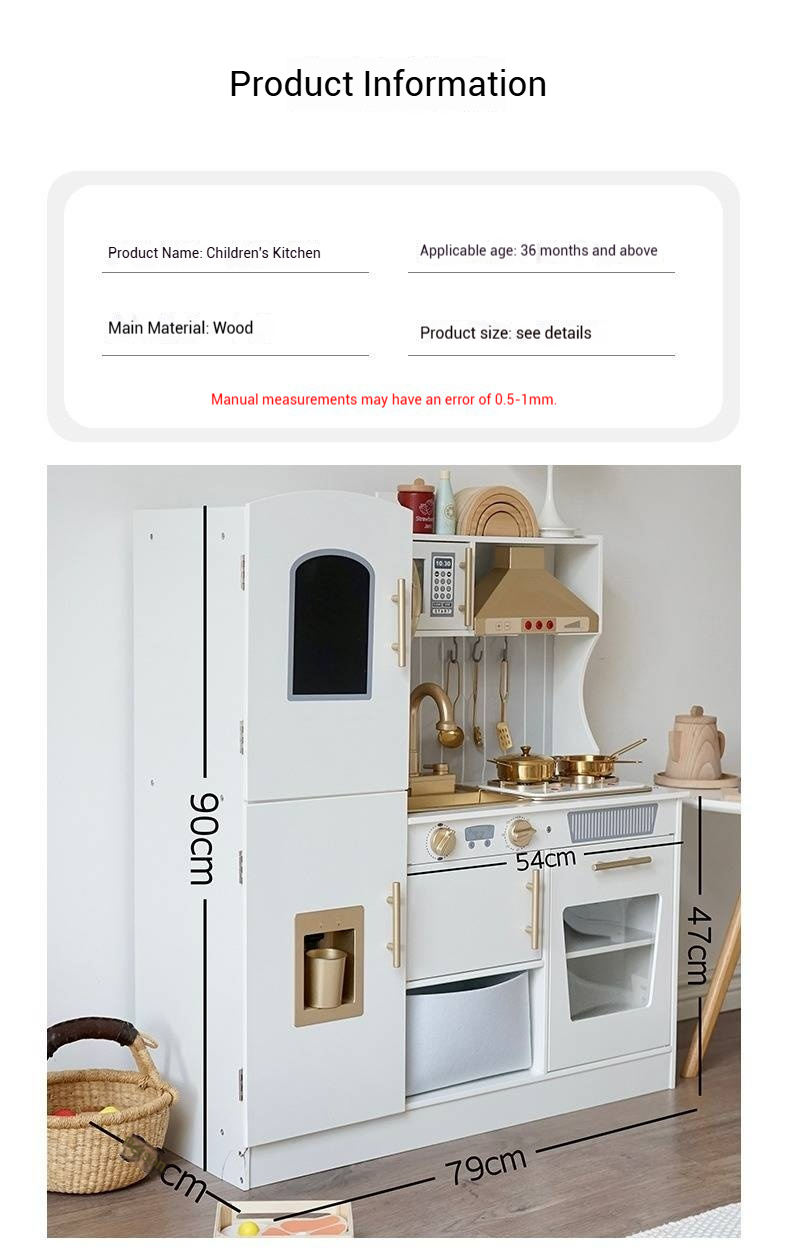 Kids Wooden Kitchen Details 4