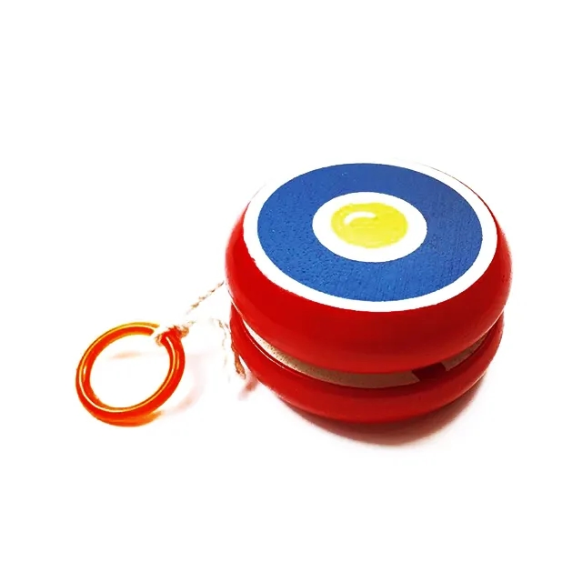 Wooden Train Flute and Wooden Yo-Yo for Musical Toy