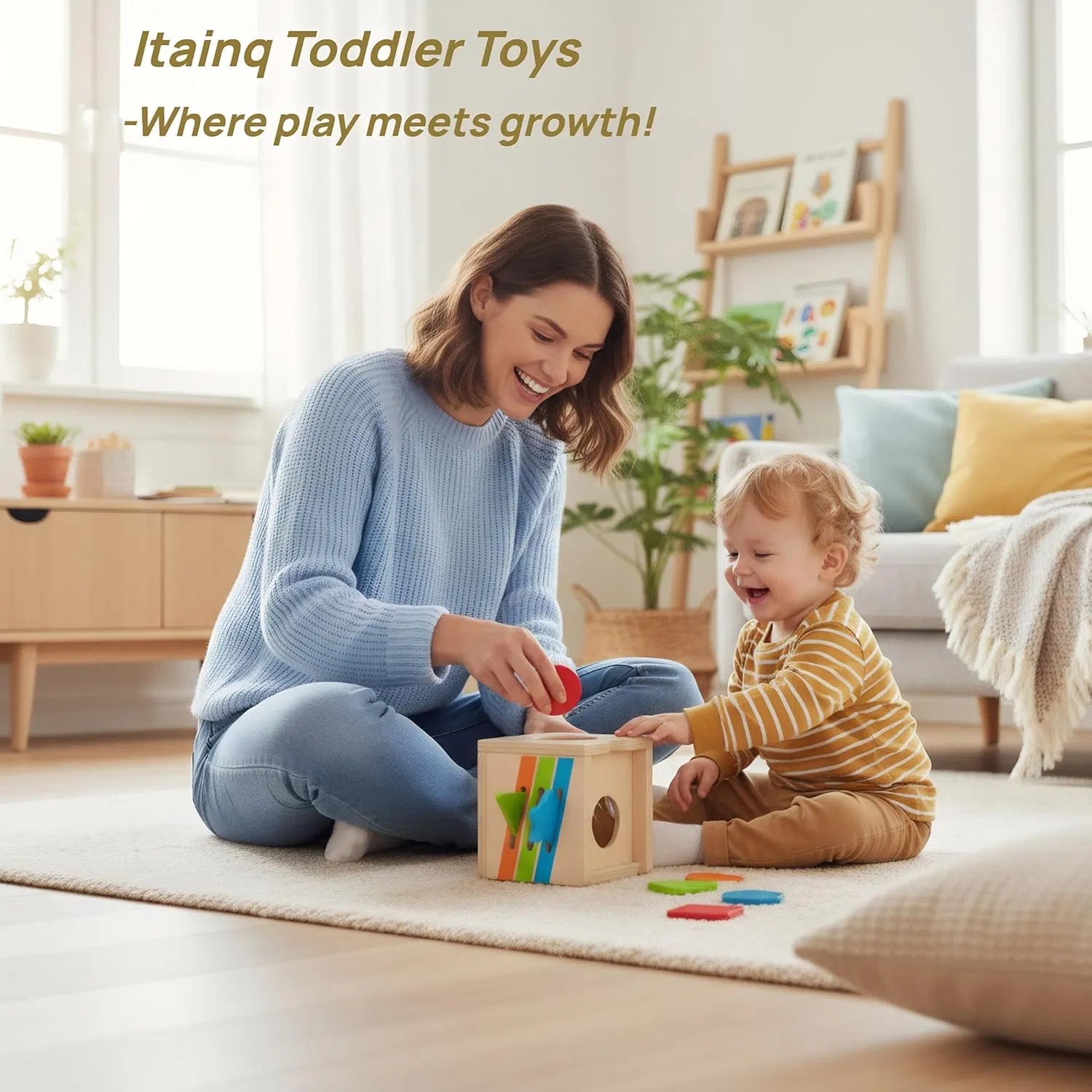 5 in 1 Montessori Activity Toys for Kids Wooden Learning Toys with Object Permanence Bird Feeding Game Fine Motor Skills Problem