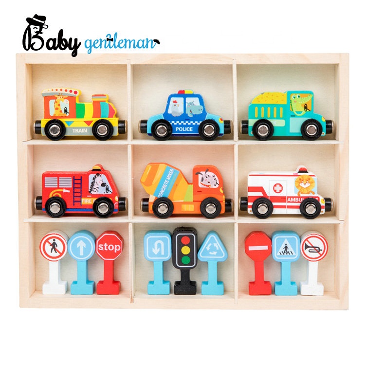 Hot Sale Educational DIY 3D Puzzle Model 6 in 1 Wooden STEM Toys for Kids Z04104G