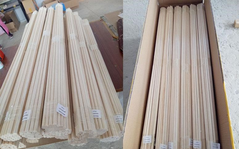 Balsa wood packing detail 1