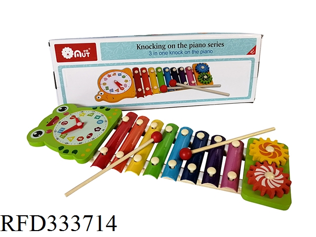 Educational Toy Musical Instrument Xylophone Wooden Piano Toys for Kids