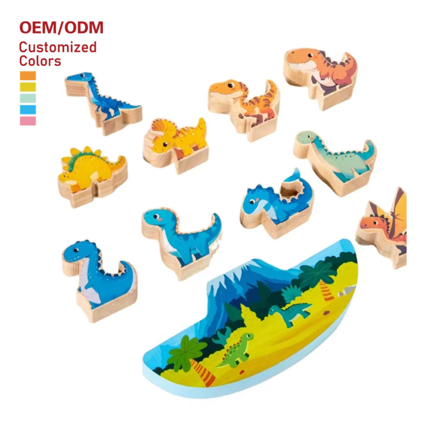 Dinosaur Building Block Toy Detail 3