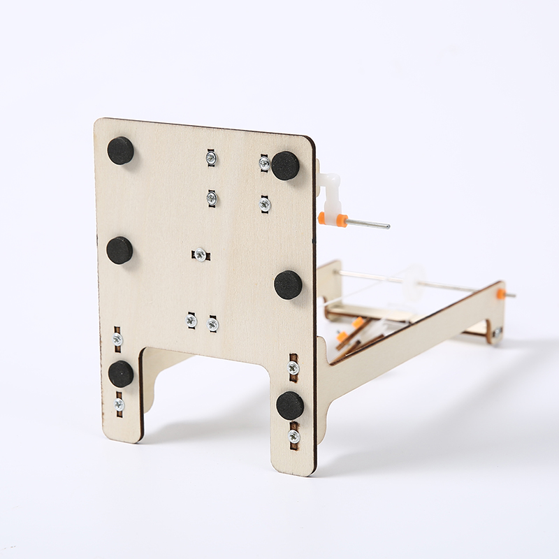 Handmade DIY Wood Model Hand Crane Science Experiment Kit STEM Technology Puzzle 3D Laser Cut Eco-friendly