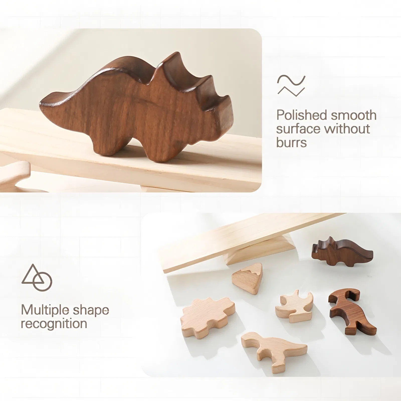 Juegos Y Juguetes Dinosaur Wooden Kids Elephant Camel Balance Game Toys for Children