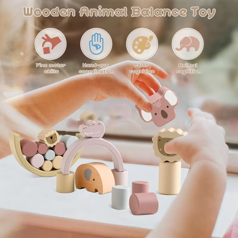 Wooden Balancing Toy Feature 1