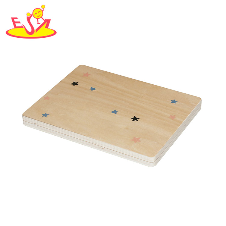 2025 Montessori Wooden Puzzle Laptop Toy - Interactive Computer Drawing Board &amp; Chalkboard Learning Set for Toddlers W12B303