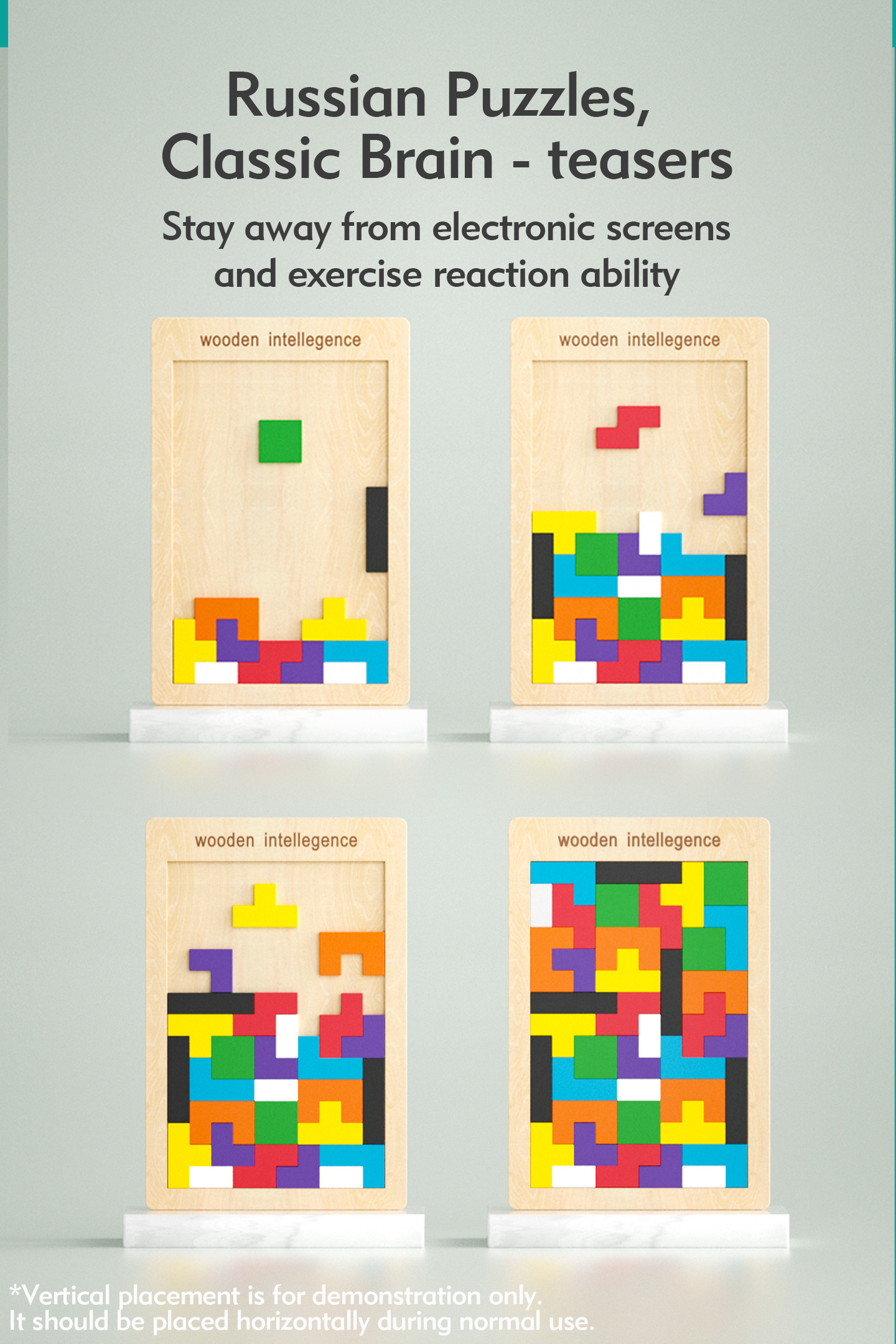 Wooden Montessori Educational Toys Details
