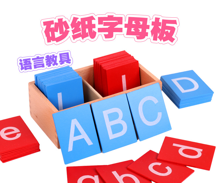 Sandpaper Letter Board Details 1