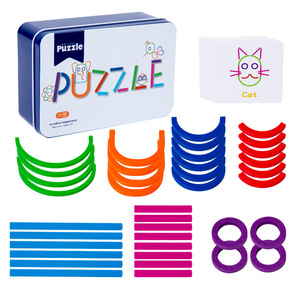 Wooden Education Toys Children's Early Creative Clever Hand Puzzle Stick Board Game Educational Toys for Brain Development