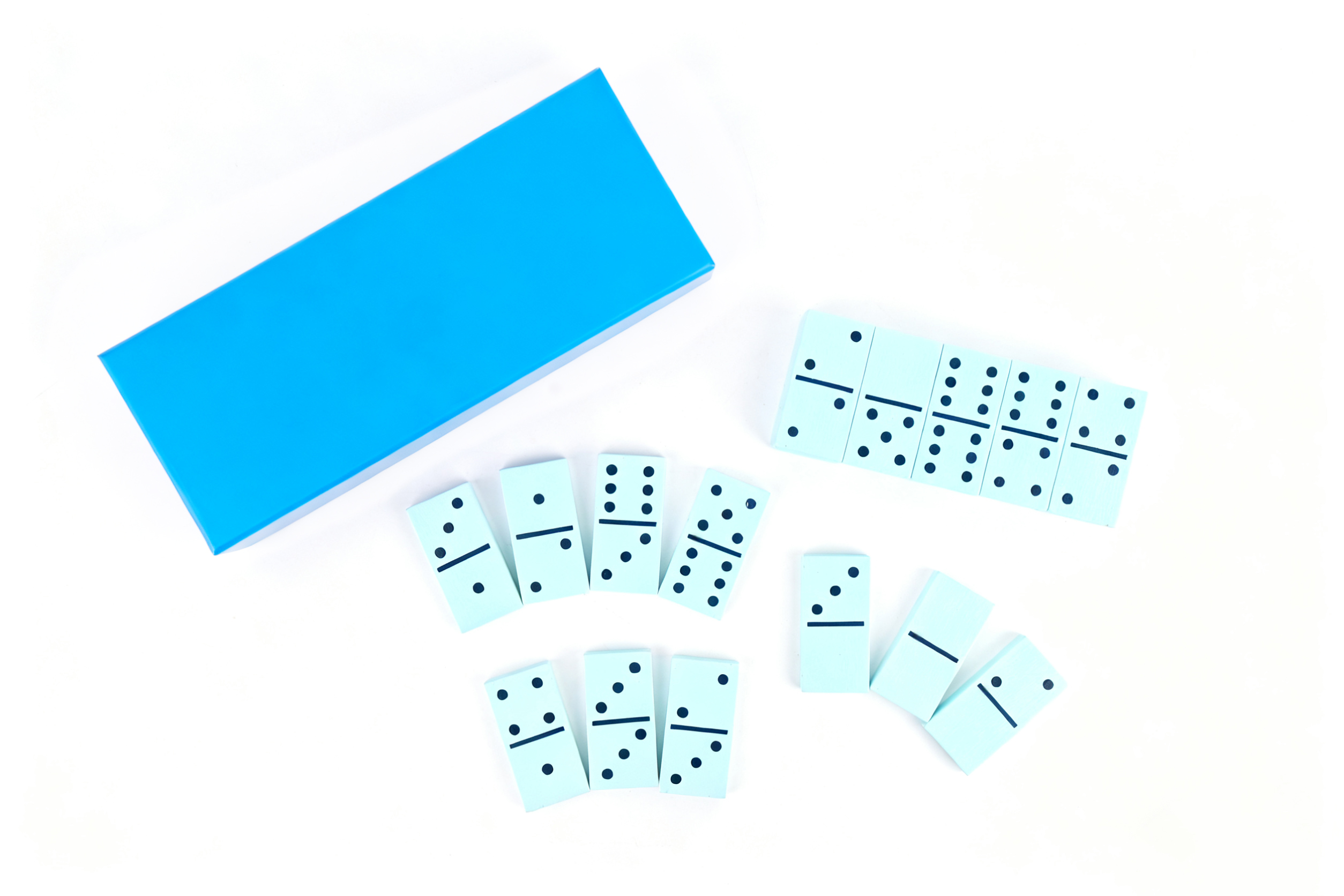 Wooden Domino Set for Kids Classic Stacking and Learning Toy Eco-friendly Colorful Fun Educational