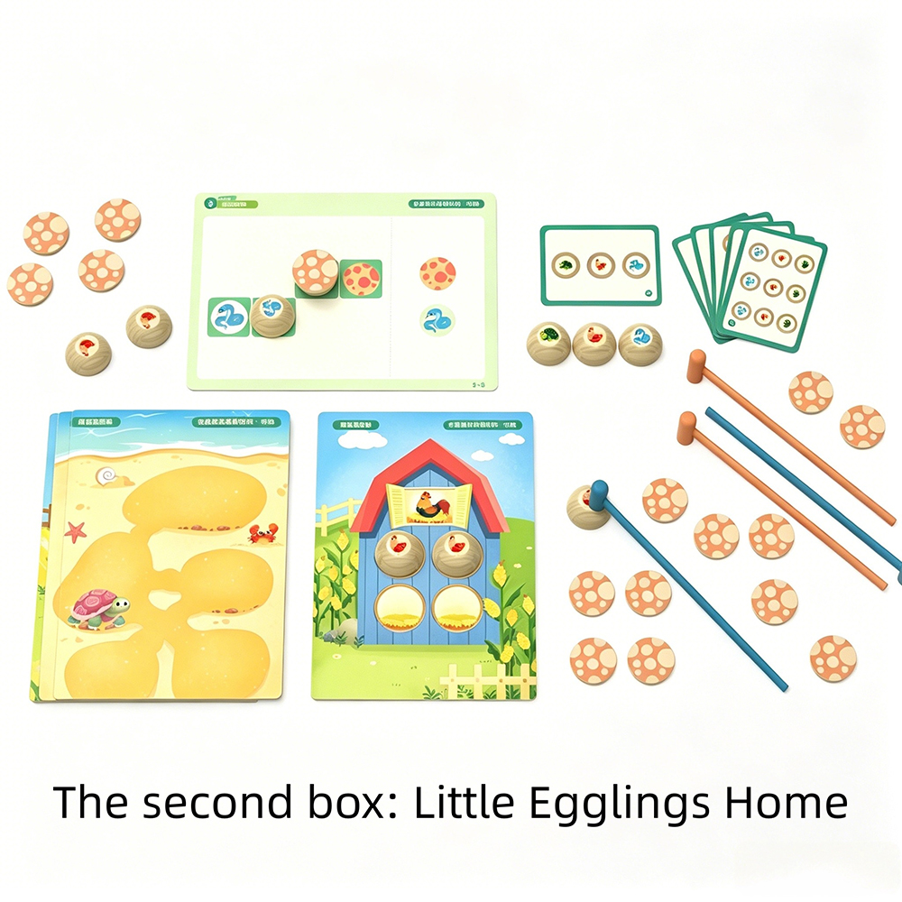4-5 Years Old Kids Multifarious Cube Puzzle Game, Early Educational Wooden Pattern Blocks Toy for Preschool Learning