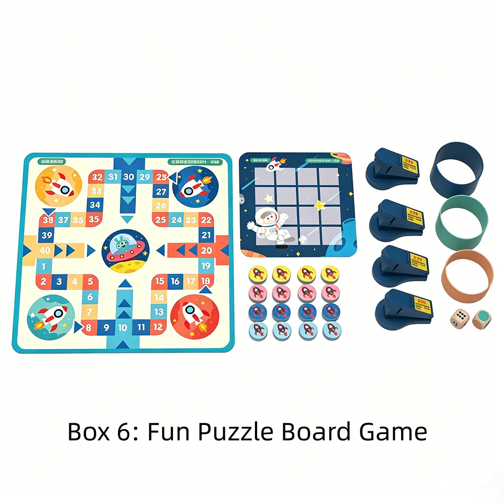 4-5 Years Old Kids Multifarious Cube Puzzle Game, Early Educational Wooden Pattern Blocks Toy for Preschool Learning