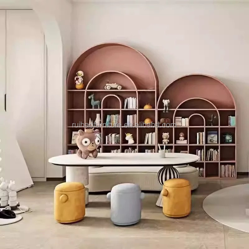 Montessori MDF Children's Activity Table Chair Set Eco-friendly Modern Design Customizable Home Office Dining Supermarket Hotel
