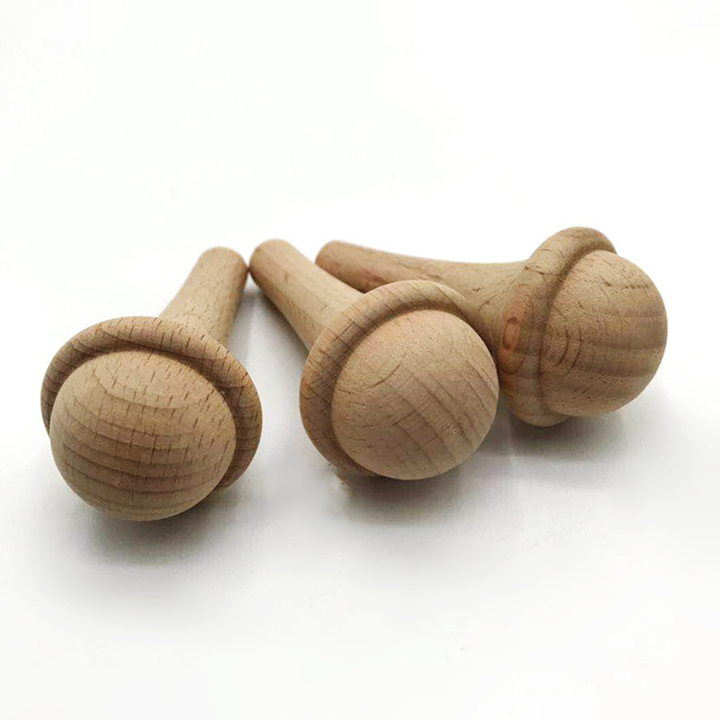 Wood Blank Ice Cream Beech Wood Ice Cream Montessori Toy