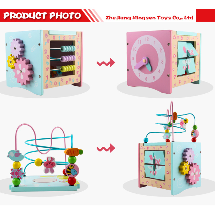 Wooden Educational Activity Toy Construction