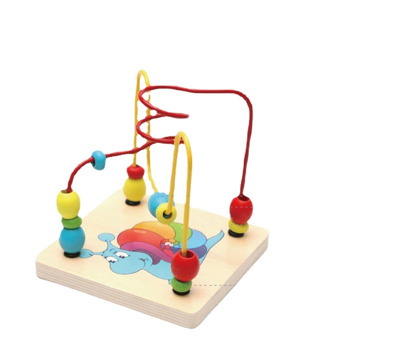 Wooden Activity Cube Detail 3