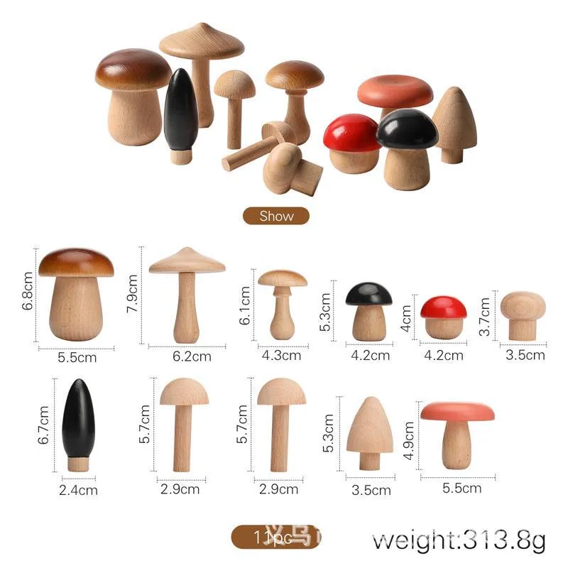 Children Early Learning Educational Toys Wooden Elephant Balance Kid Juguetes Toy