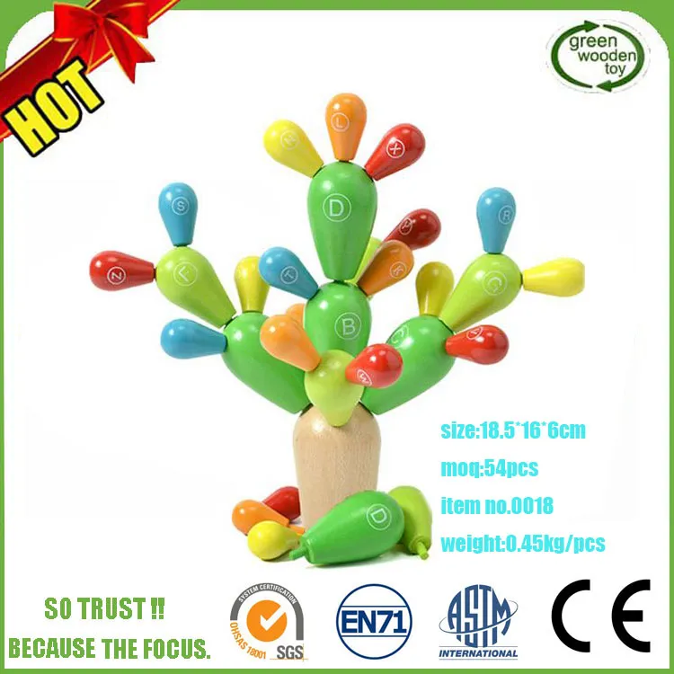 Children Early Learning Educational Toys Wooden Elephant Balance Kid Juguetes Toy