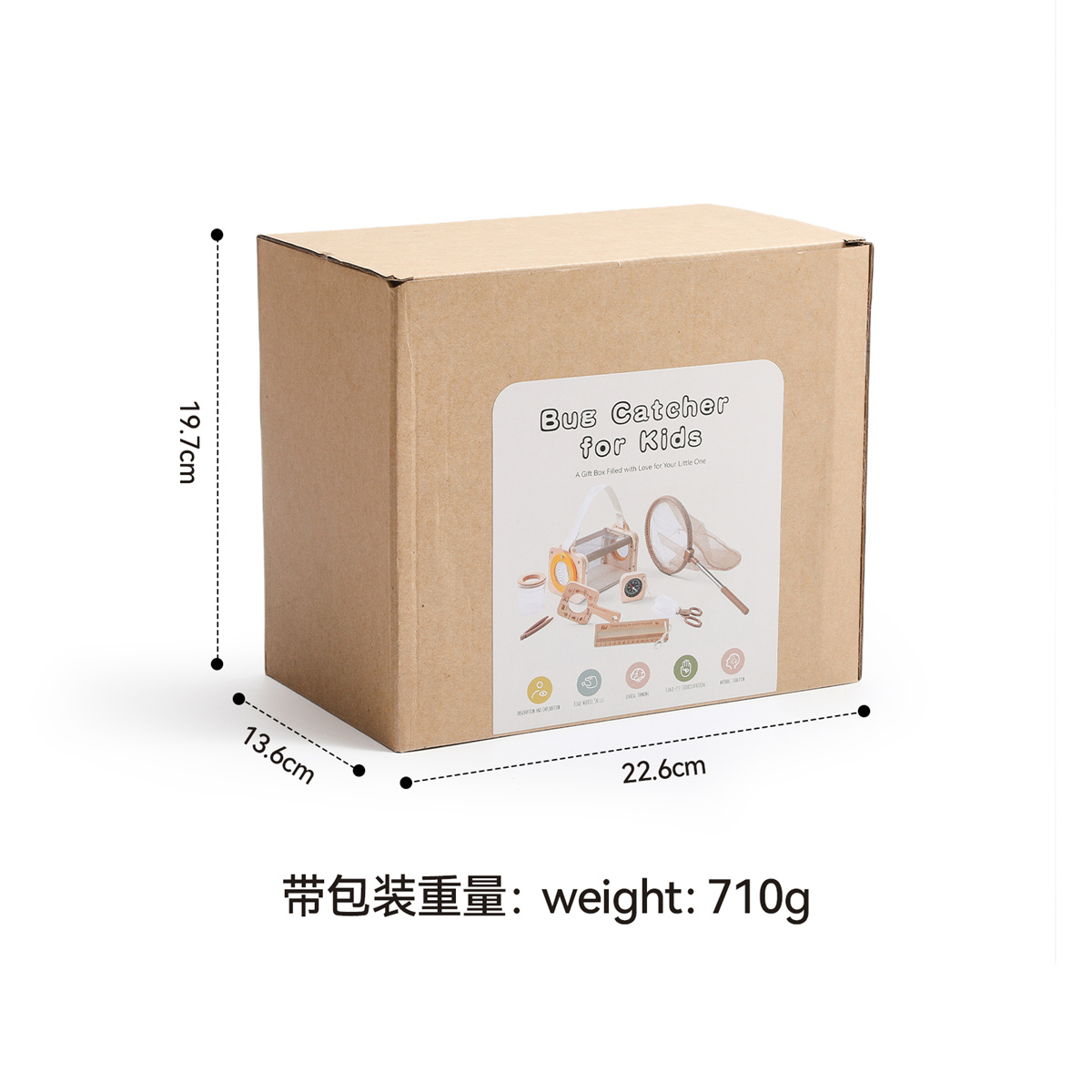 Hot Sale Outdoor Montessori Wooden Bug Catcher Kit STEM Learning Toys Educational Toys Sets for for Ages 3-8 with CPC CE EN71