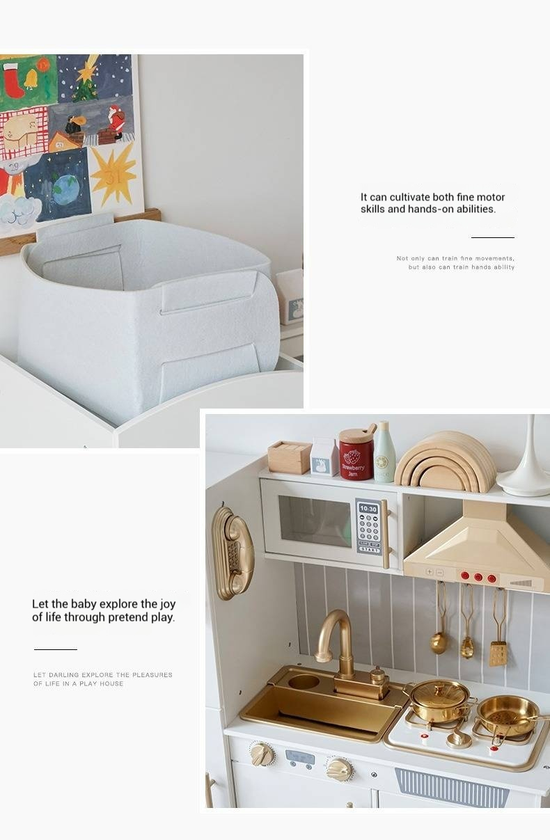 Kids Wooden Kitchen Details 3