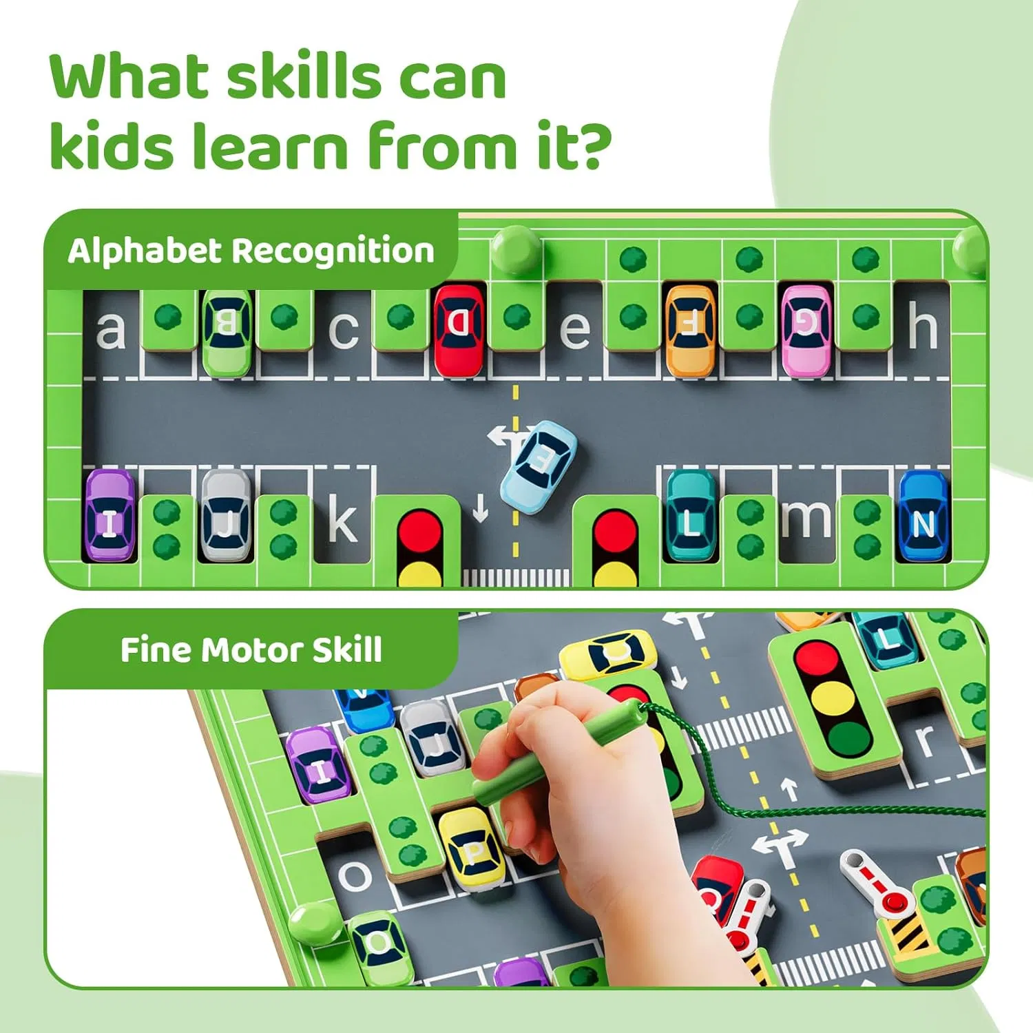 Montessori Fine Motor Skills Toy layout