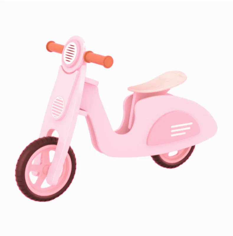 Durable Wooden Balance Bike for Kids - Perfect Toddler Toy