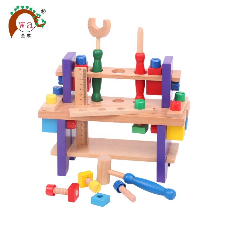 Wooden Toys Play Set Wooden Pretend Portable Toy Set for Kids