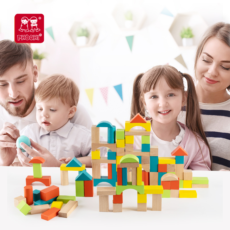 Wooden Building Blocks design