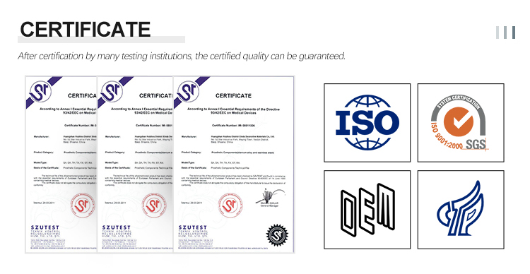 Quality Certifications