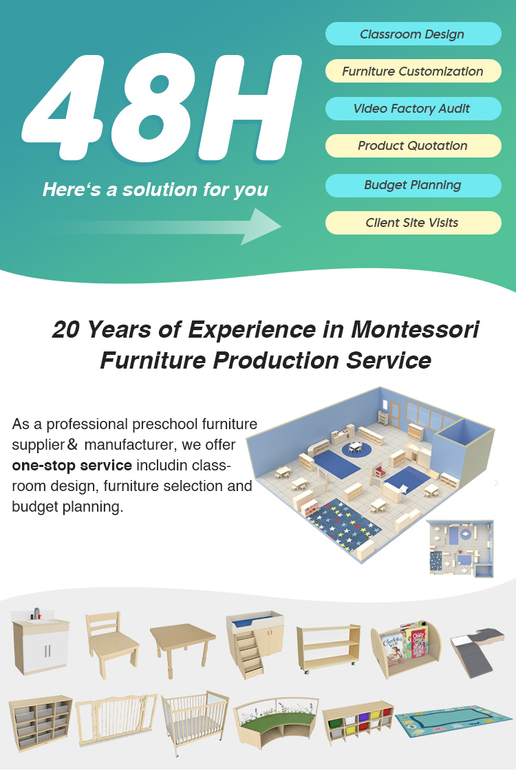 Preschool Wooden Furniture Specification