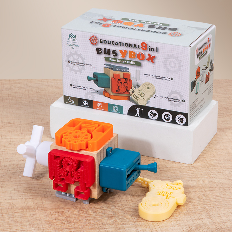 Children's Busy Box Develops Fine Motor Skills Hand-eye Coordination and Sensory Training 2026 Montessori New Toy