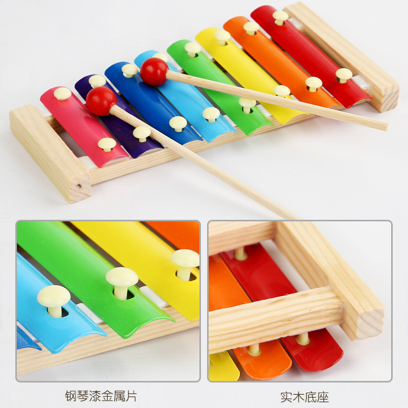 Wooden Early Education Cognitive 15-piece Set Children's Educational Toys for 2-4 Years Infants