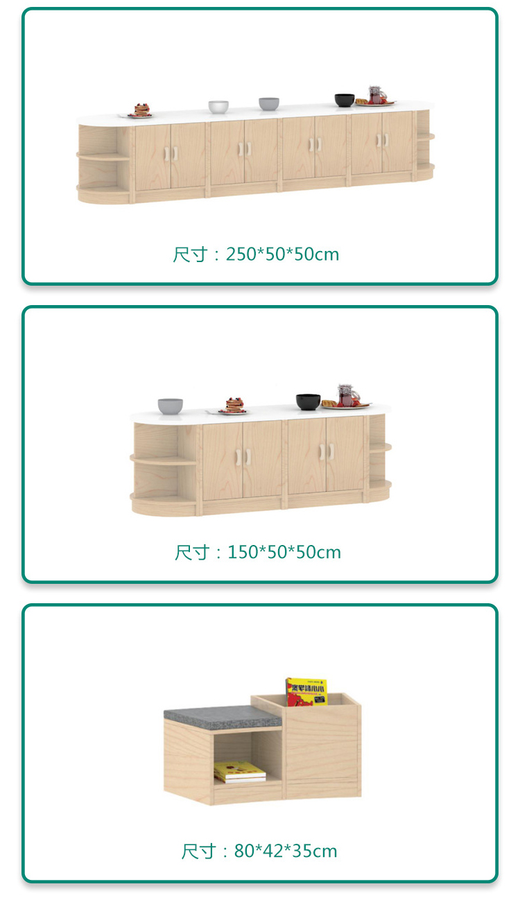 Children Role Play Games Educational Wooden Kitchen Cabinet Pretend Cooking Food Toys