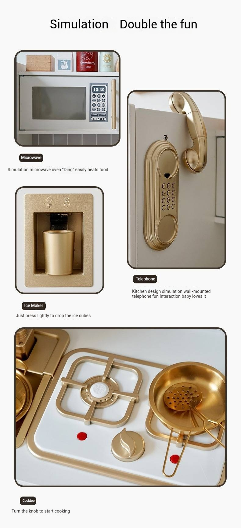 Kids Wooden Kitchen Details 9