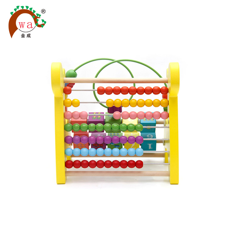 Wooden Abacus Side View