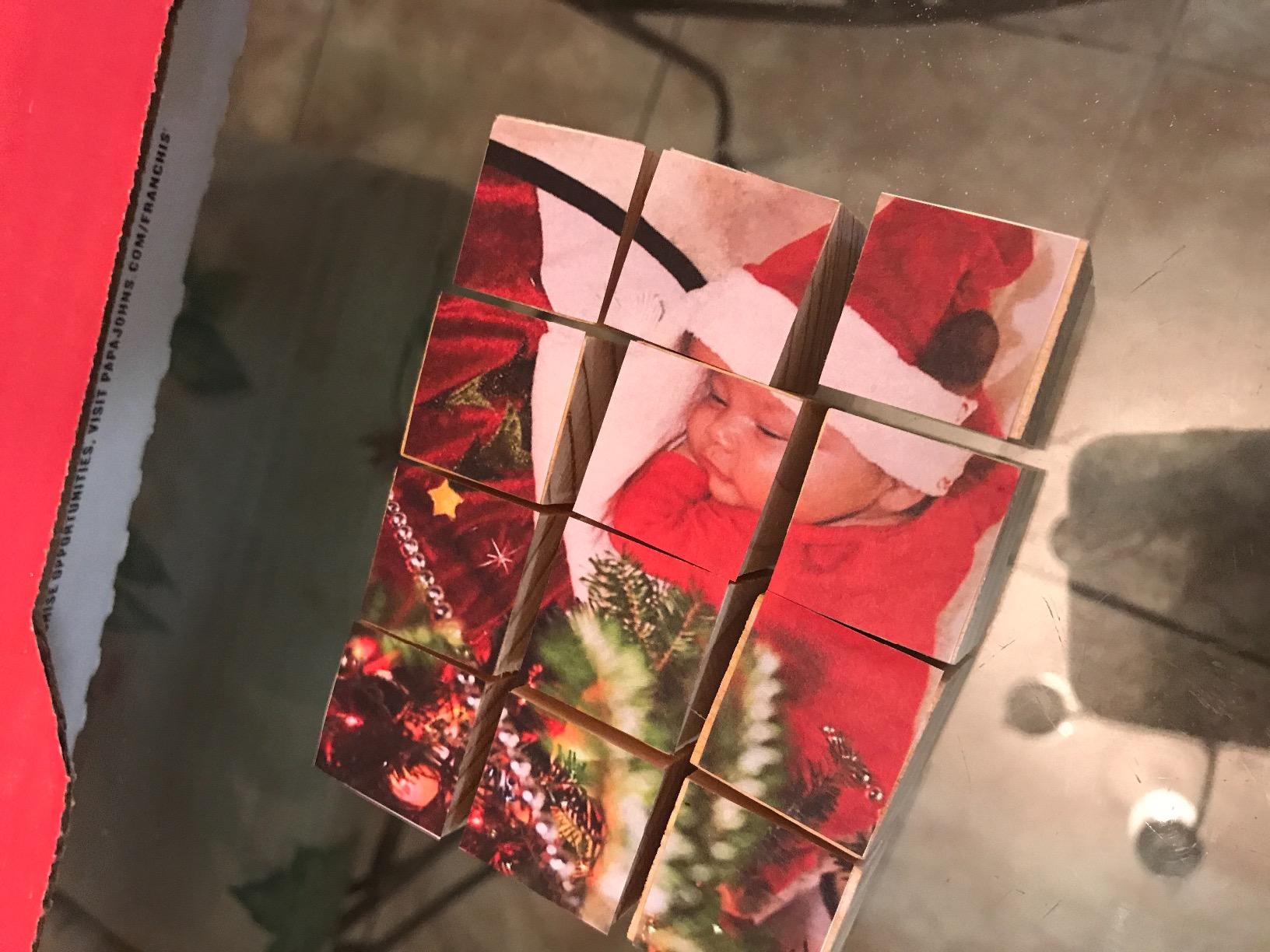Cube Block Angle View 1