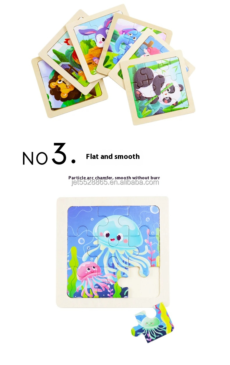 Wooden Puzzle Display 9