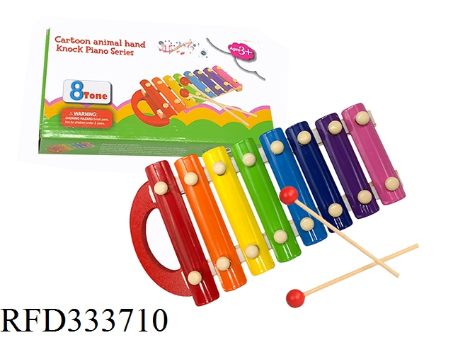 Educational Toy Musical Instrument Xylophone Wooden Piano Toys for Kids
