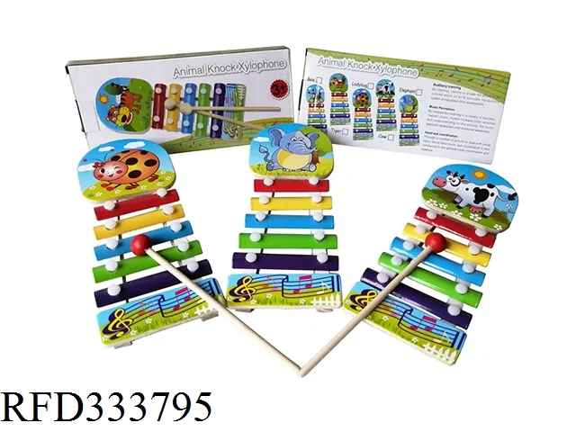 Educational Toy Musical Instrument Xylophone Wooden Piano Toys for Kids