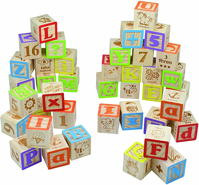 5 Inch Solid Wood Block Cube Wood Square Blocks for Puzzle Making with Home Decor Cube Blocks Photo Props and DIY Projects