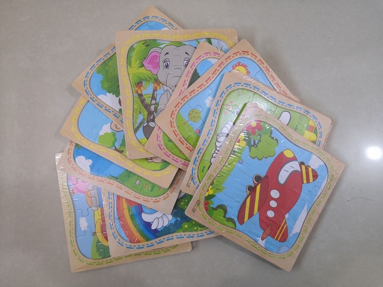Wooden Puzzle Animal Toy