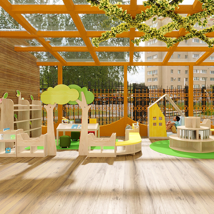 Wooden Toy Cabinet Overall View