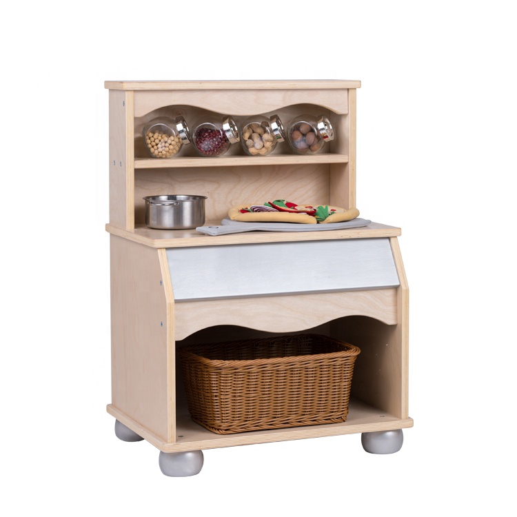 Nursery Wooden Role Play Toddler Educational Toys Kids Pretend Play