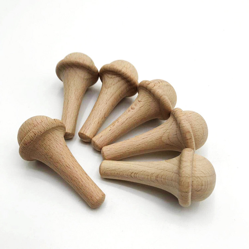 Wood Blank Ice Cream Beech Wood Ice Cream Montessori Toy